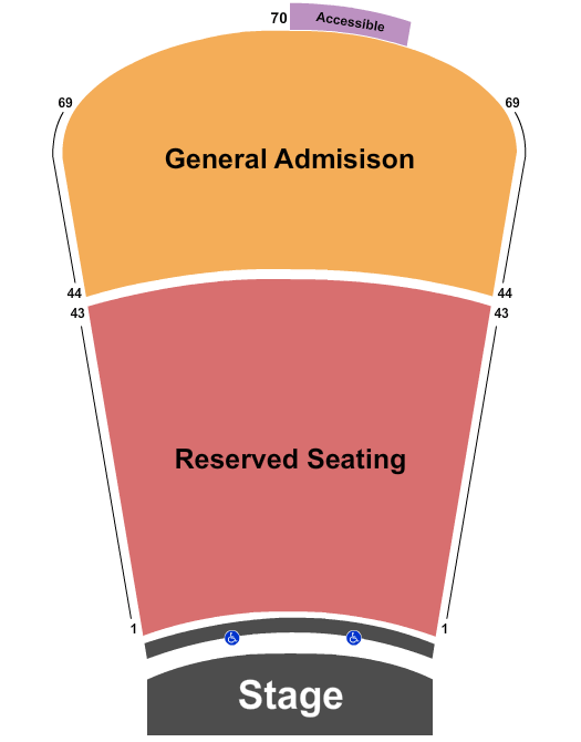 Red Rocks Amphitheatre Rainbow Kitten Surprise Seating Chart